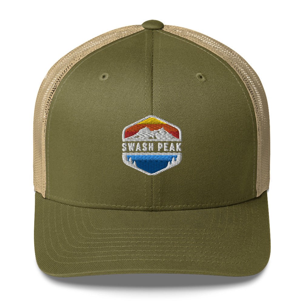 Snow Cap Trucker Hat - Swash Peak