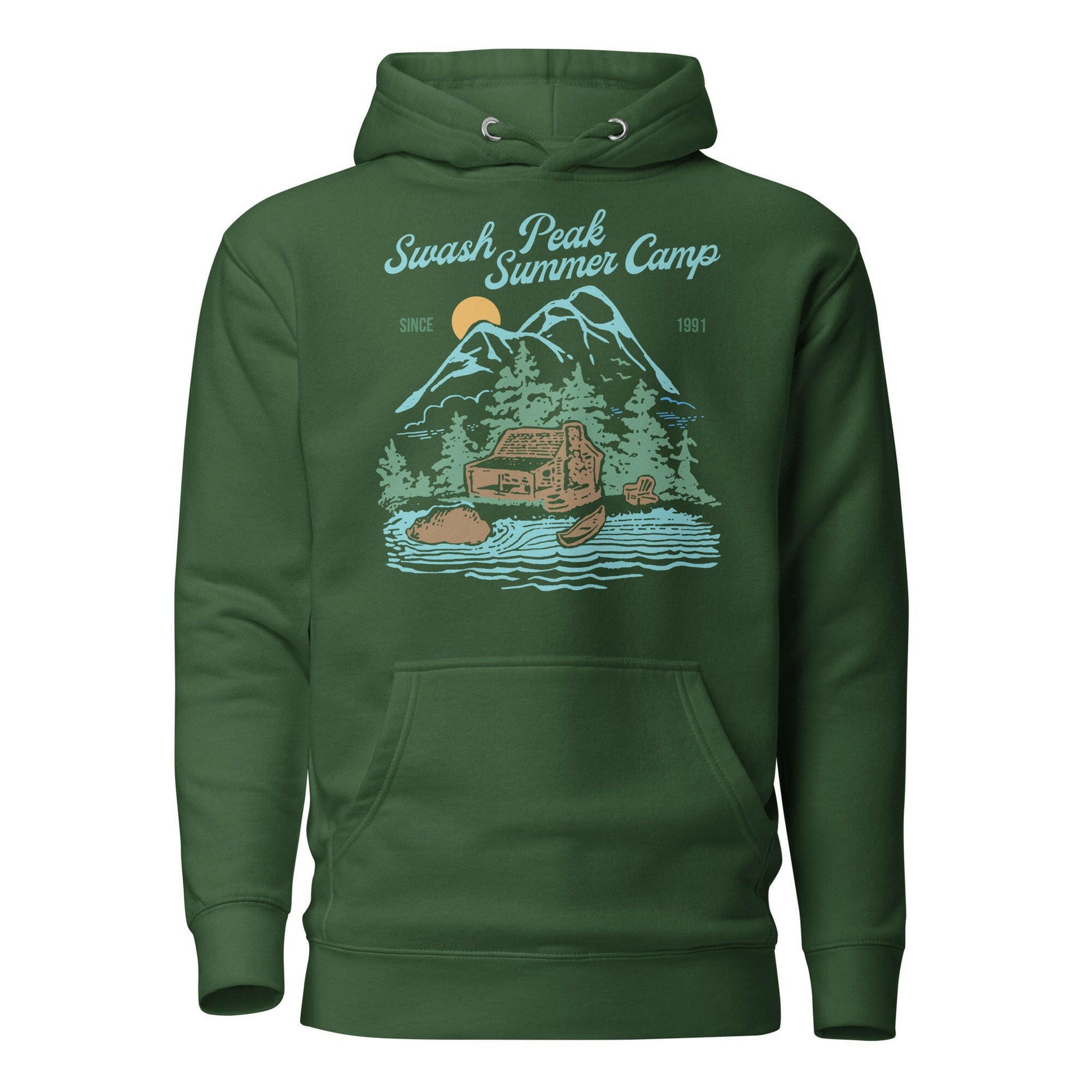 Summer Camp '91 Unisex Hoodie - Swash Peak