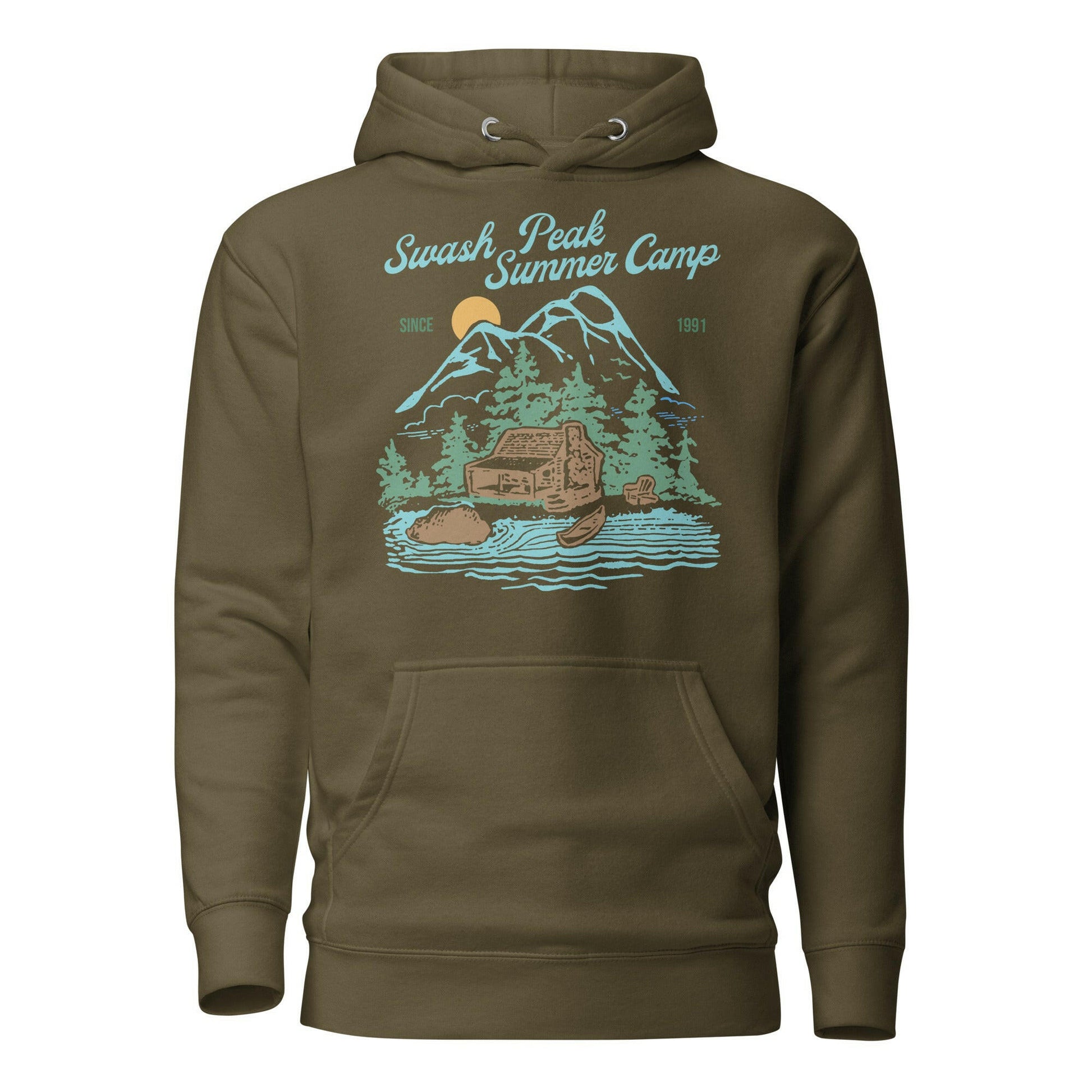 Summer Camp '91 Unisex Hoodie - Swash Peak