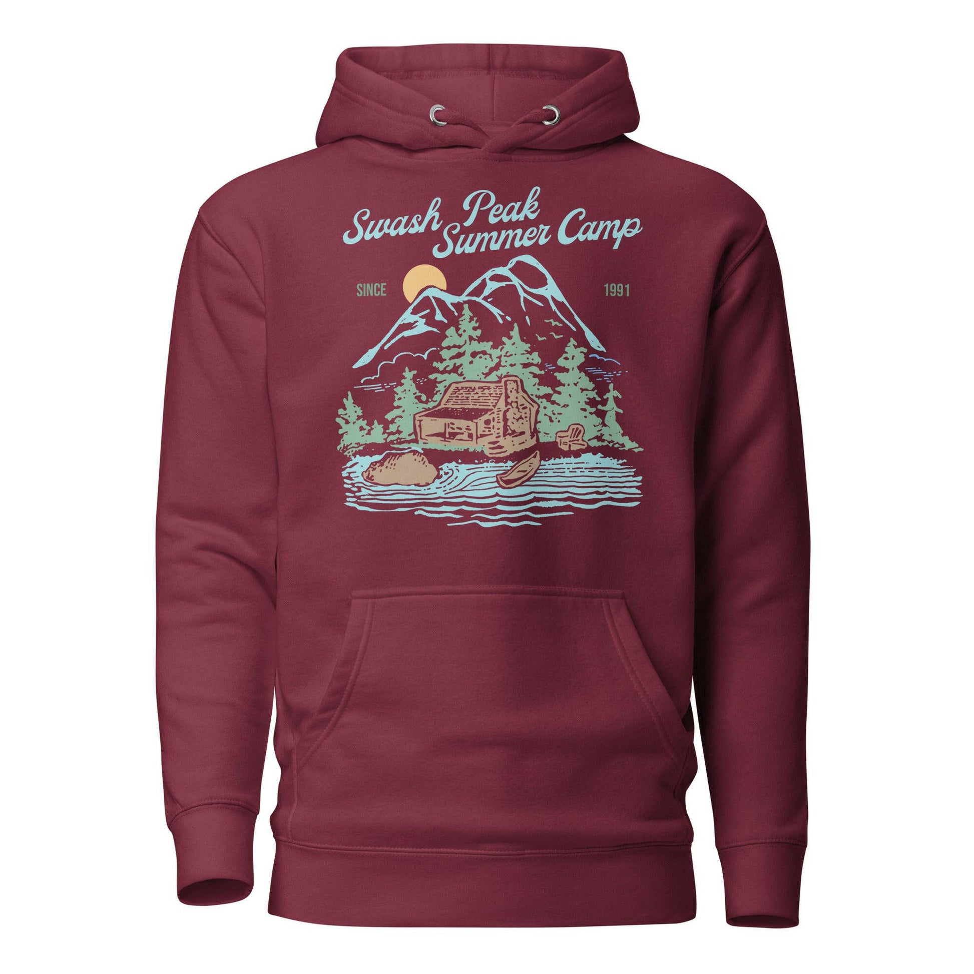 Summer Camp '91 Unisex Hoodie - Swash Peak