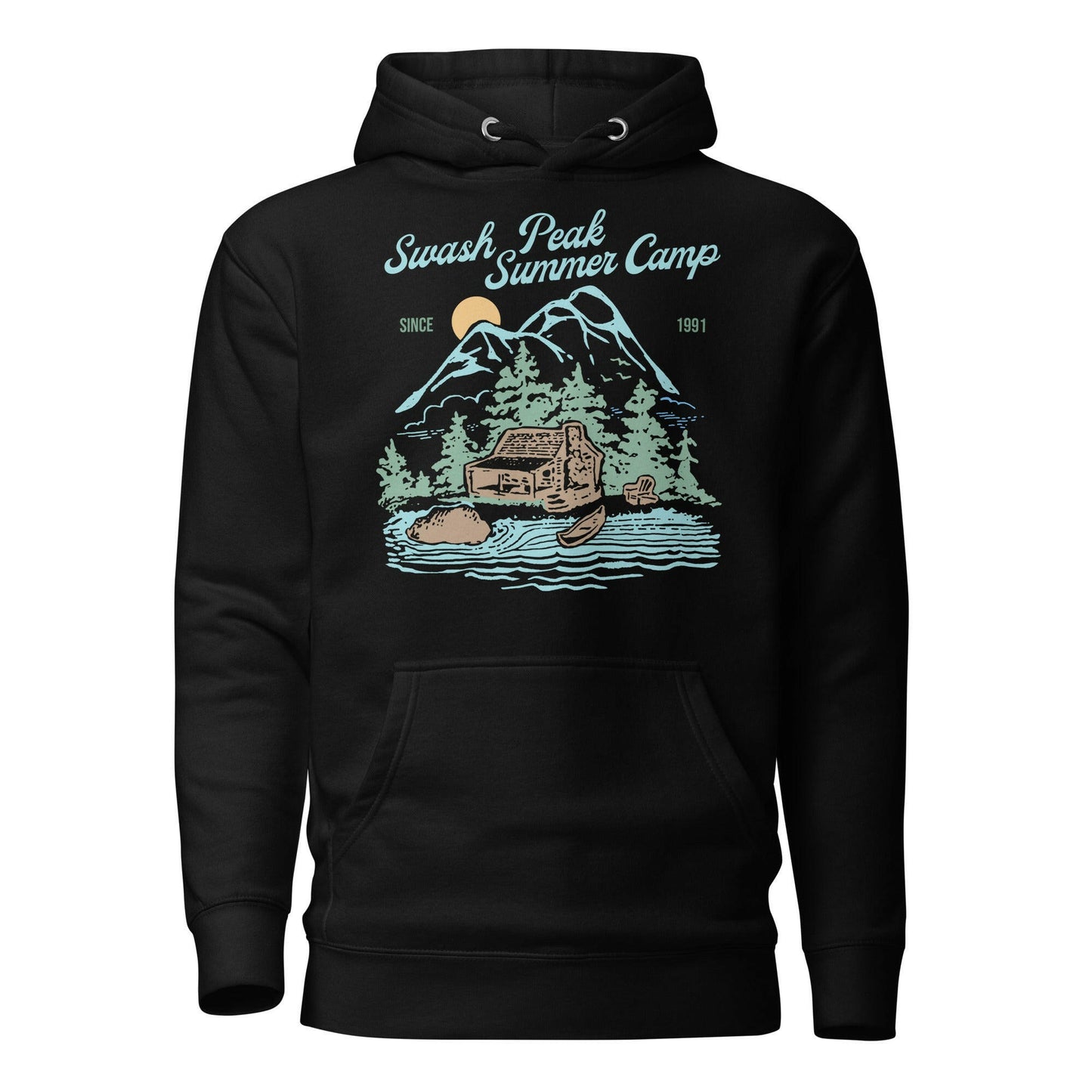 Summer Camp '91 Unisex Hoodie - Swash Peak