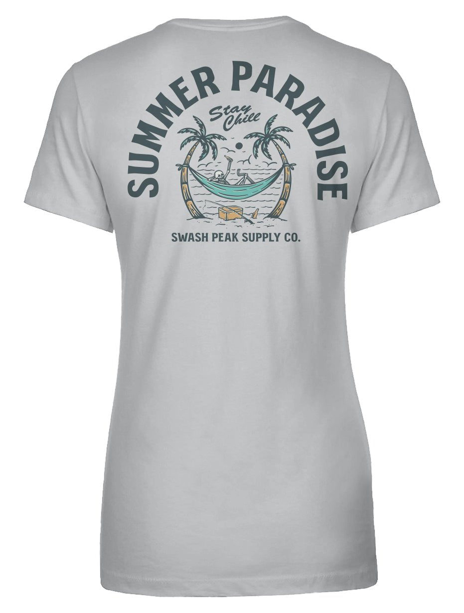 Summer Paradise Women's Tee - Swash Peak