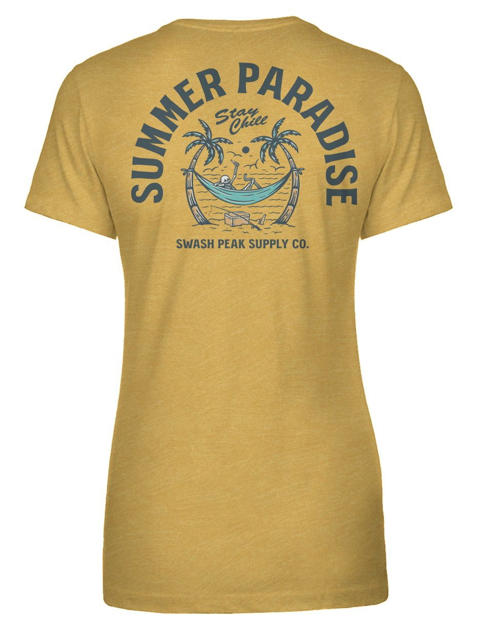 Summer Paradise Women's Tee - Swash Peak