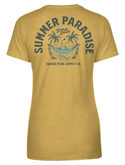 Summer Paradise Women's Tee - Swash Peak