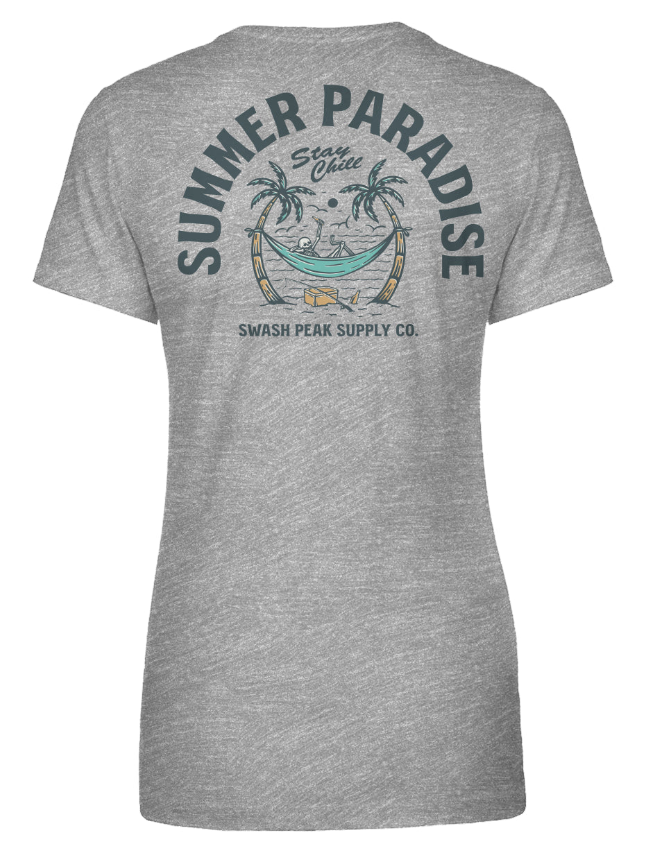 Summer Paradise Women's Tee - Swash Peak