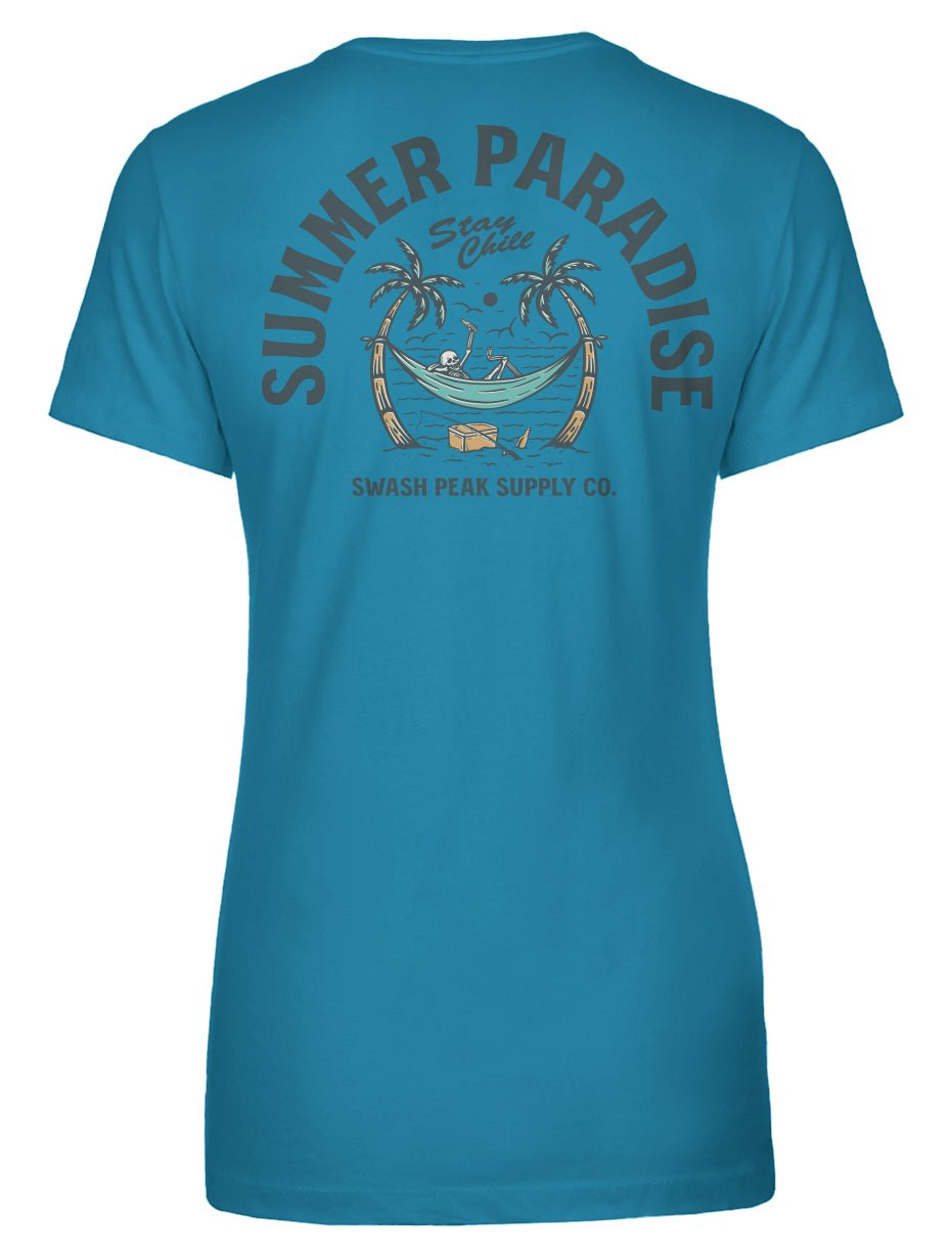 Summer Paradise Women's Tee - Swash Peak