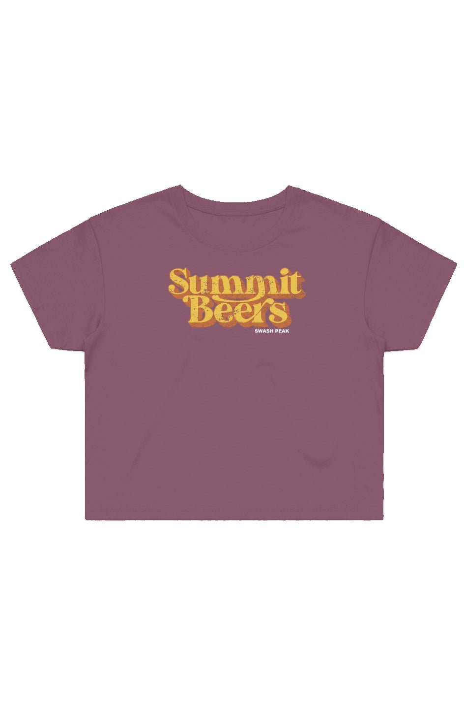 Summit Beers Cropped Tee - Swash Peak