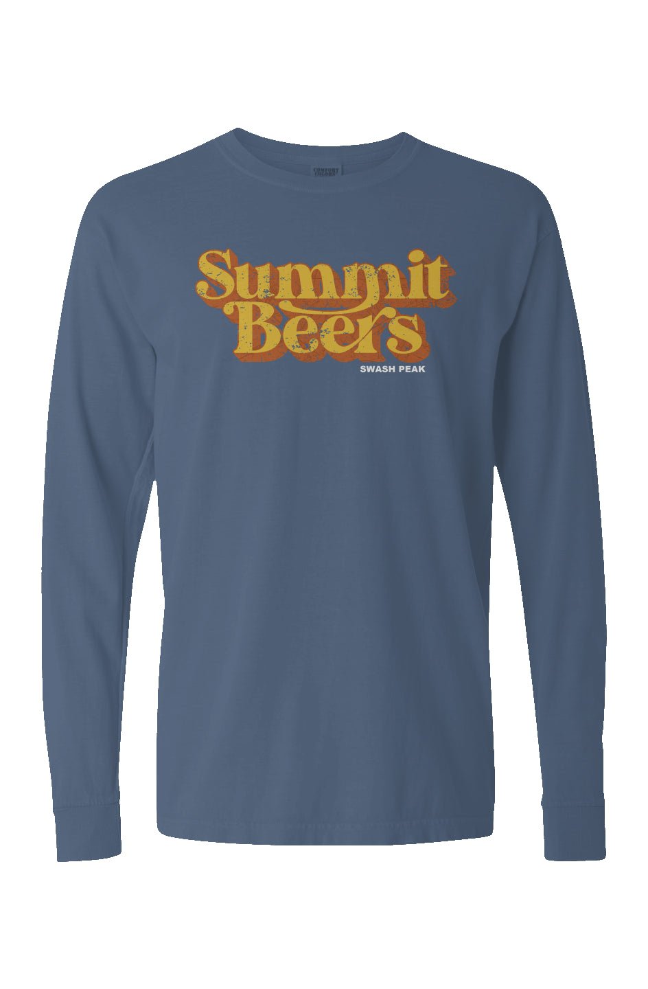 Summit Beers Long Sleeve Unisex Tee - Swash Peak
