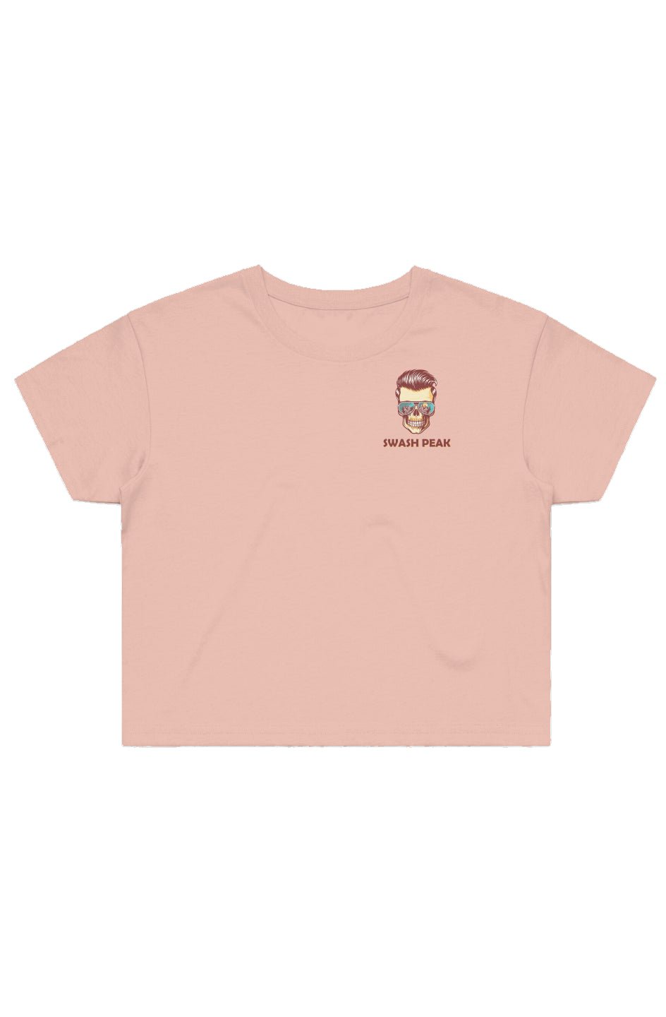 Sunstoked Skull Cropped Tee - Swash Peak