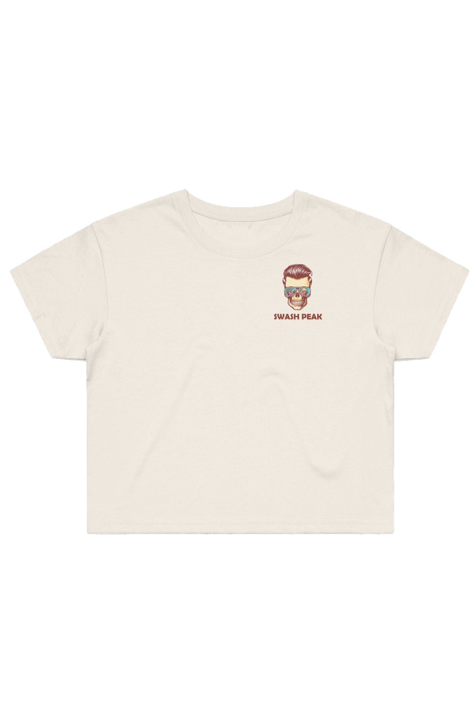 Sunstoked Skull Cropped Tee - Swash Peak