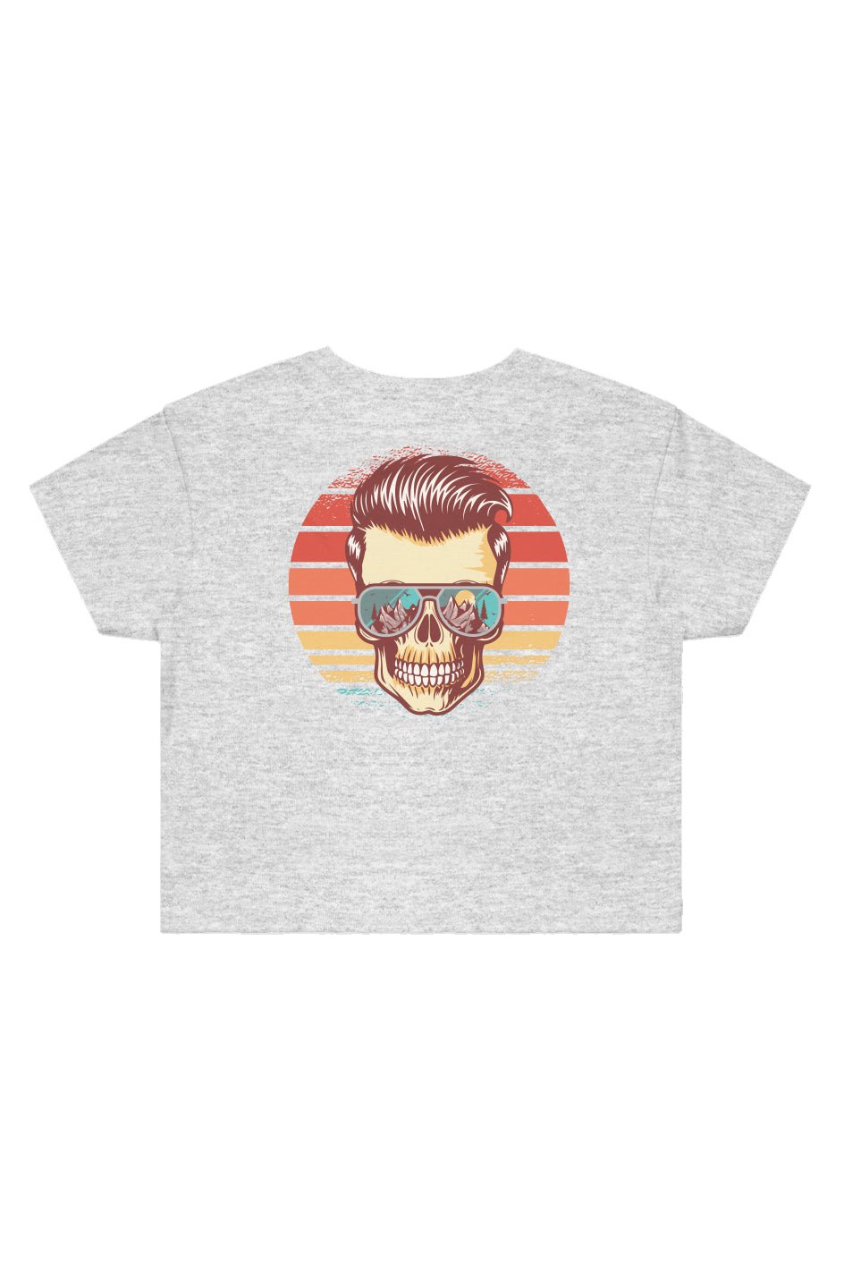 Sunstoked Skull Cropped Tee - Swash Peak