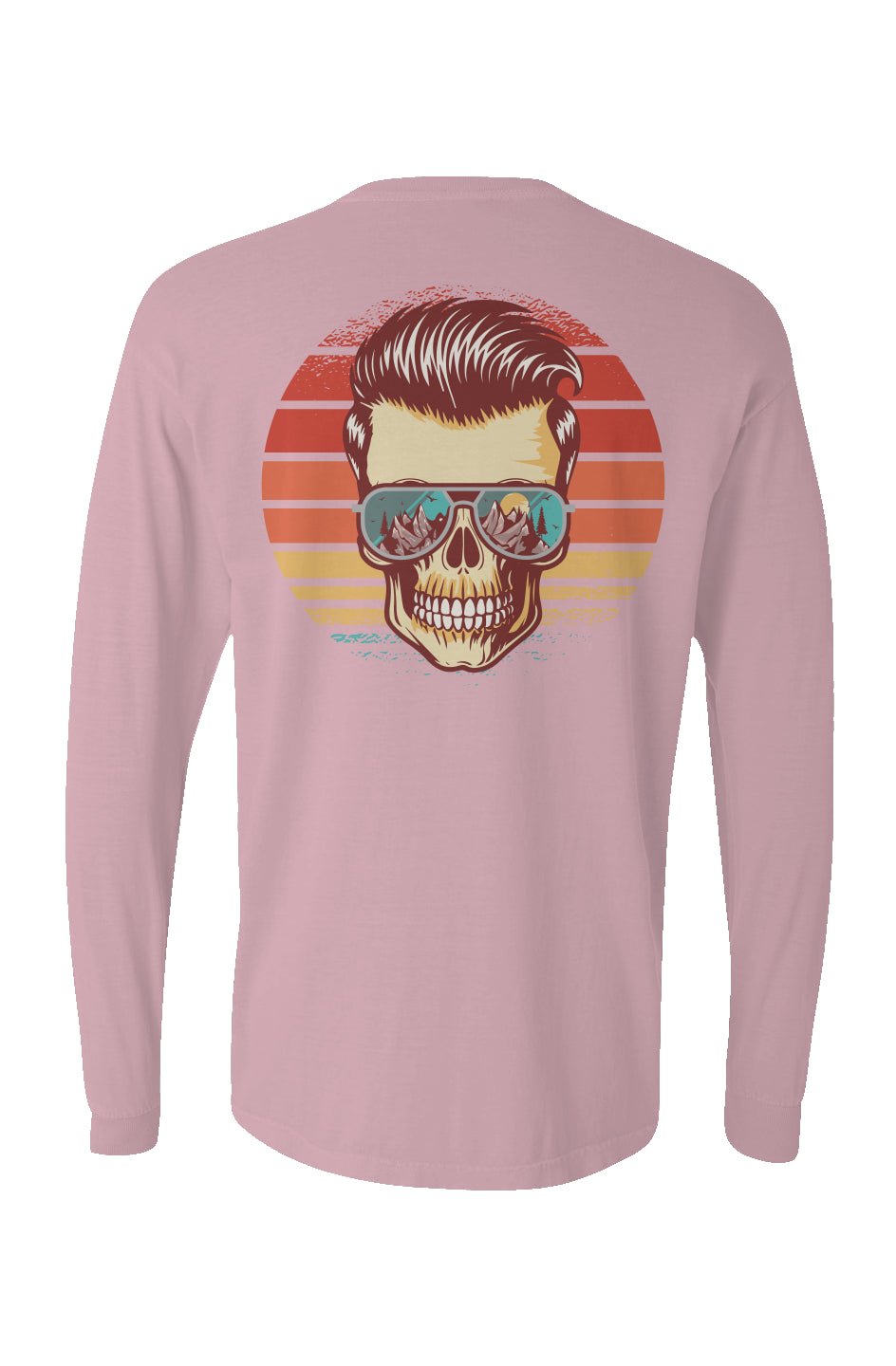 Sunstoked Skull Long Sleeve Unisex Tee - Swash Peak