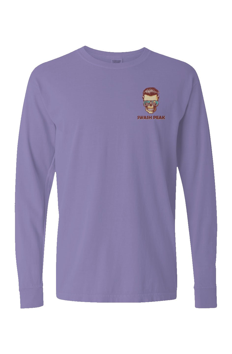 Sunstoked Skull Long Sleeve Unisex Tee - Swash Peak
