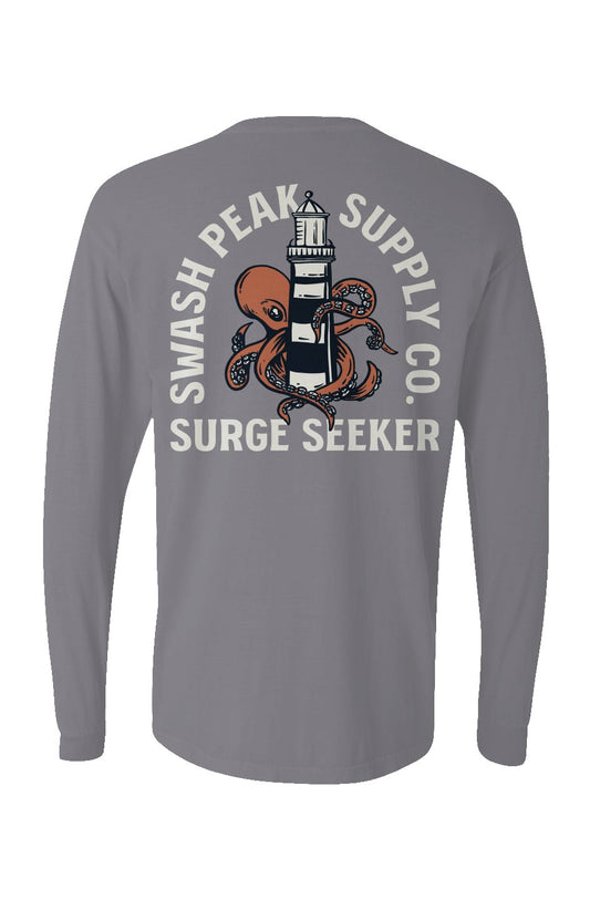 Surge Seeker Long Sleeve Unisex Tee - Swash Peak