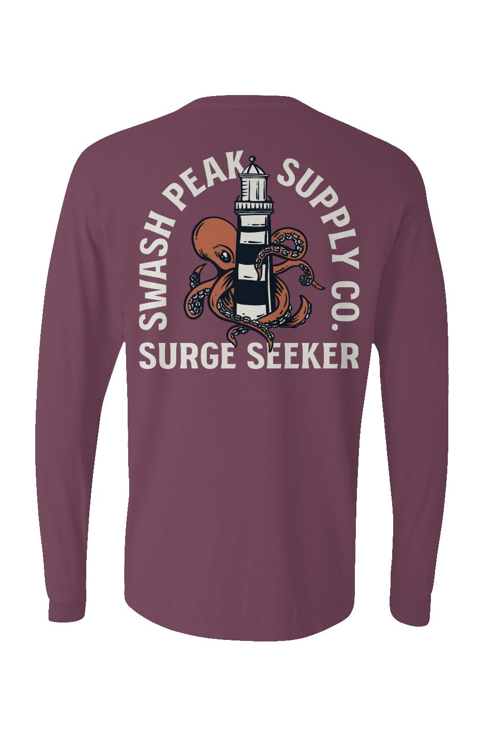 Surge Seeker Long Sleeve Unisex Tee - Swash Peak