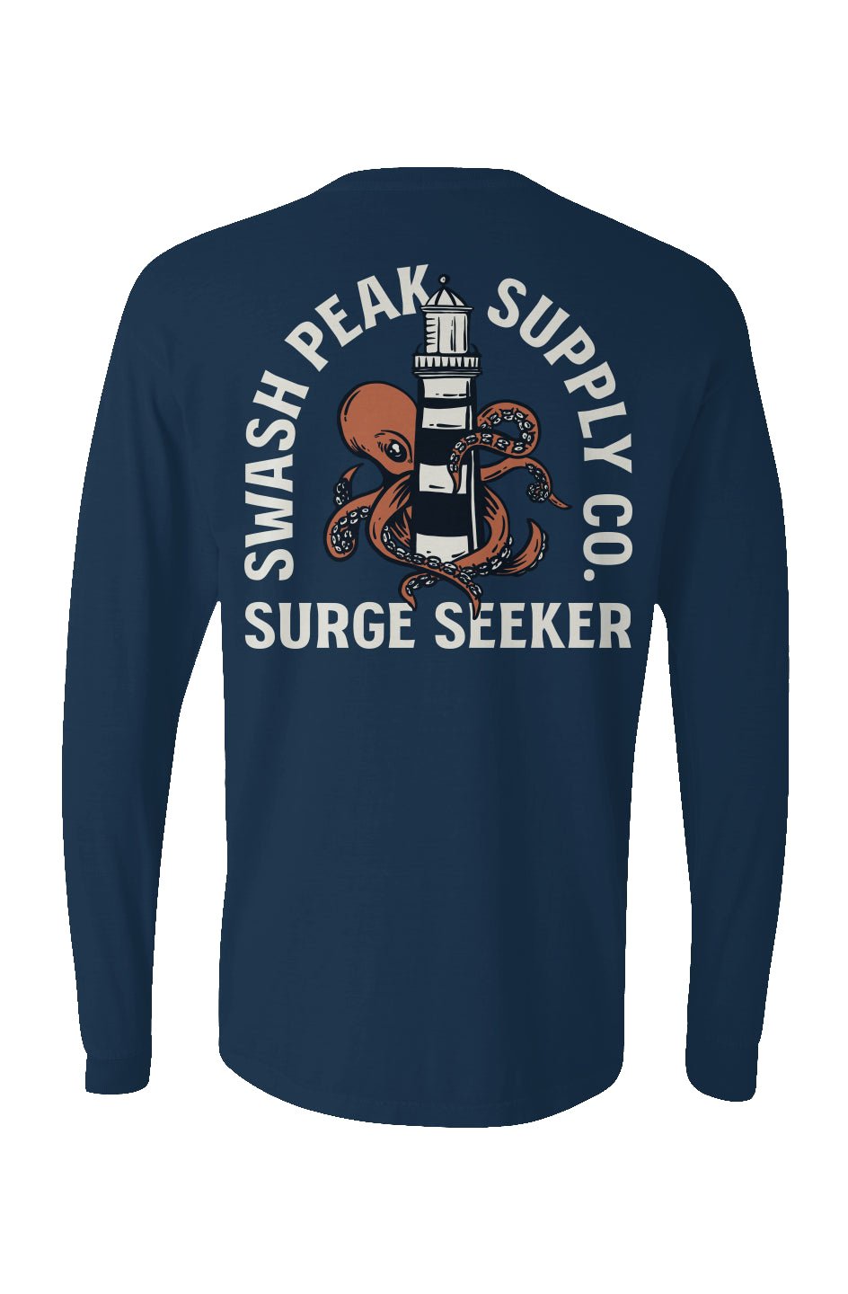 Surge Seeker Long Sleeve Unisex Tee - Swash Peak