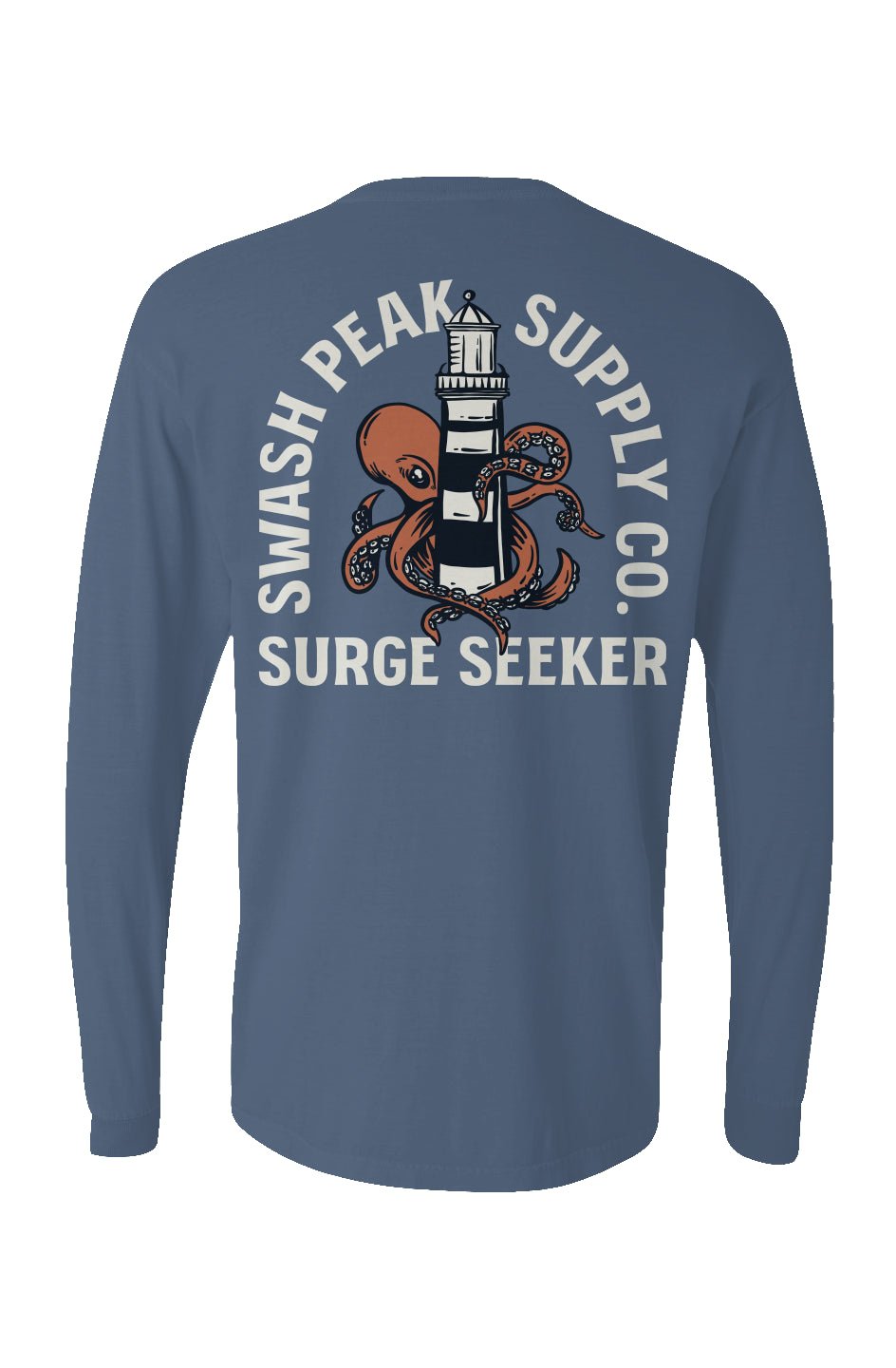 Surge Seeker Long Sleeve Unisex Tee - Swash Peak