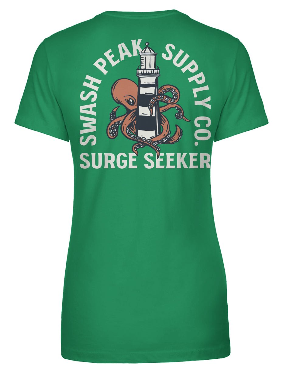 Surge Seeker Women's Tee - Swash Peak