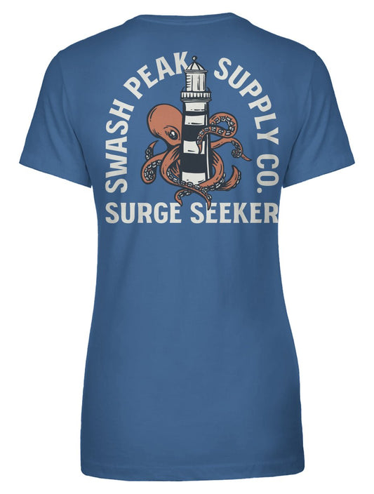 Surge Seeker Women's Tee - Swash Peak