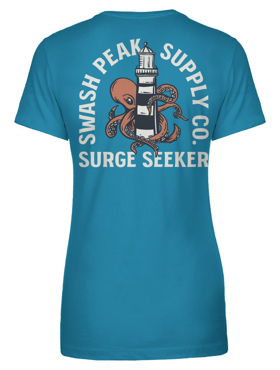 Surge Seeker Women's Tee - Swash Peak