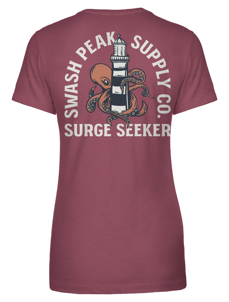 Surge Seeker Women's Tee - Swash Peak