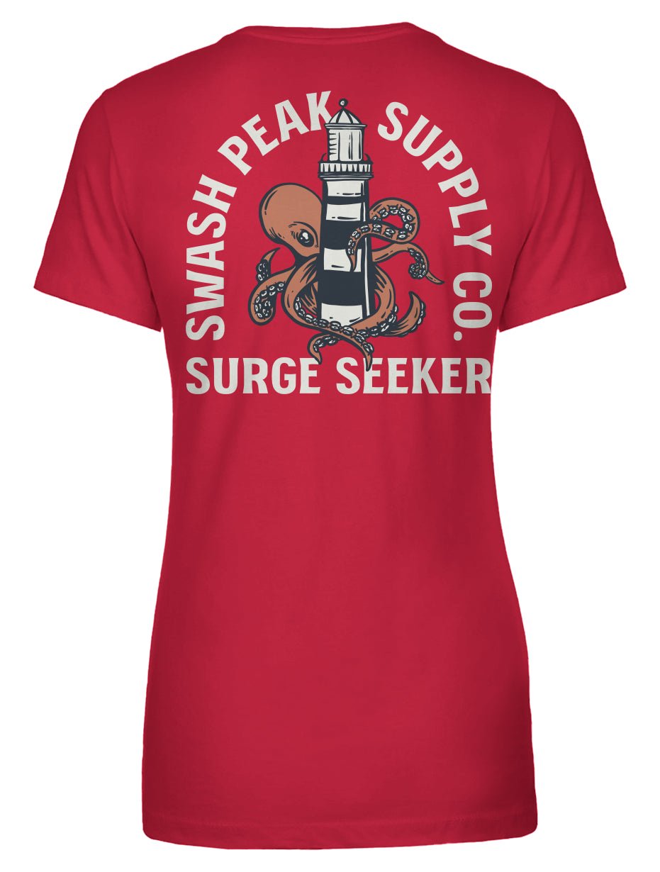 Surge Seeker Women's Tee - Swash Peak