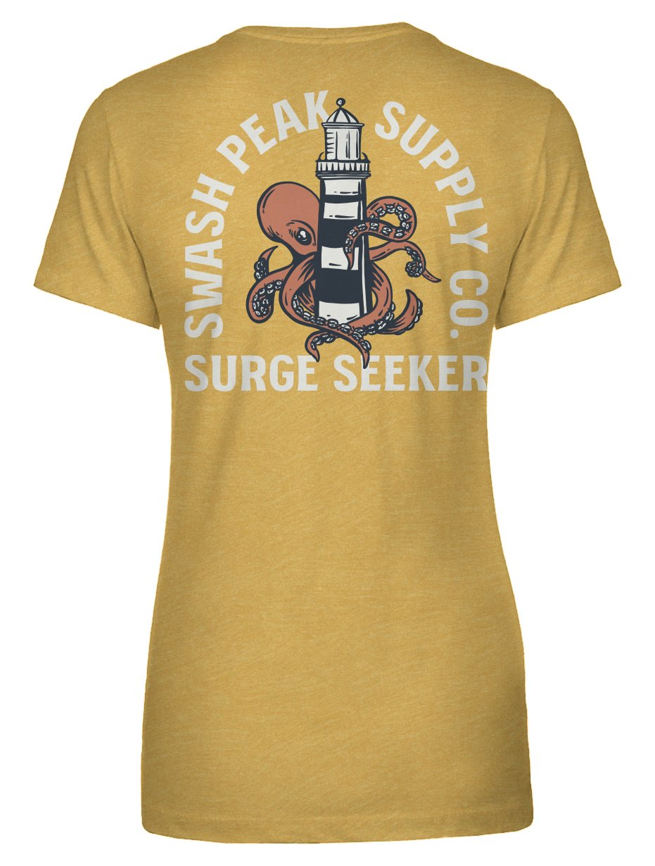 Surge Seeker Women's Tee - Swash Peak