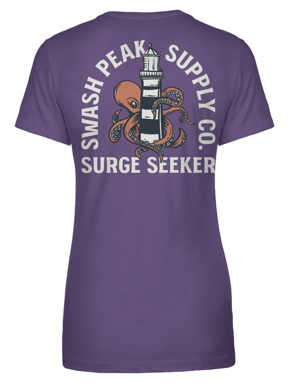 Surge Seeker Women's Tee - Swash Peak