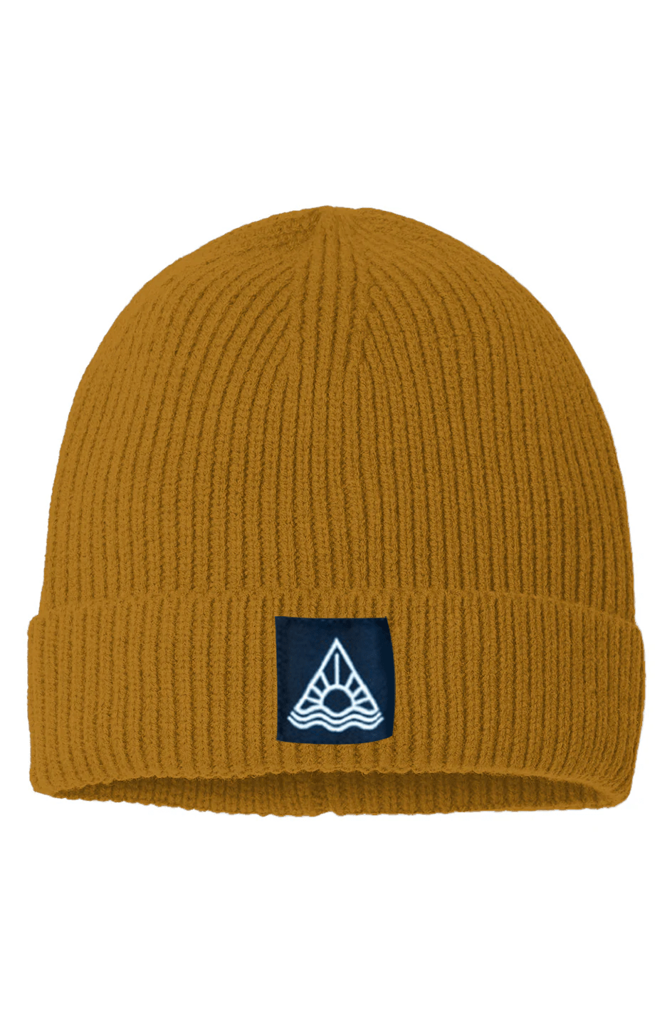 Sustainable Fine Rib Knit Beanie - Swash Peak