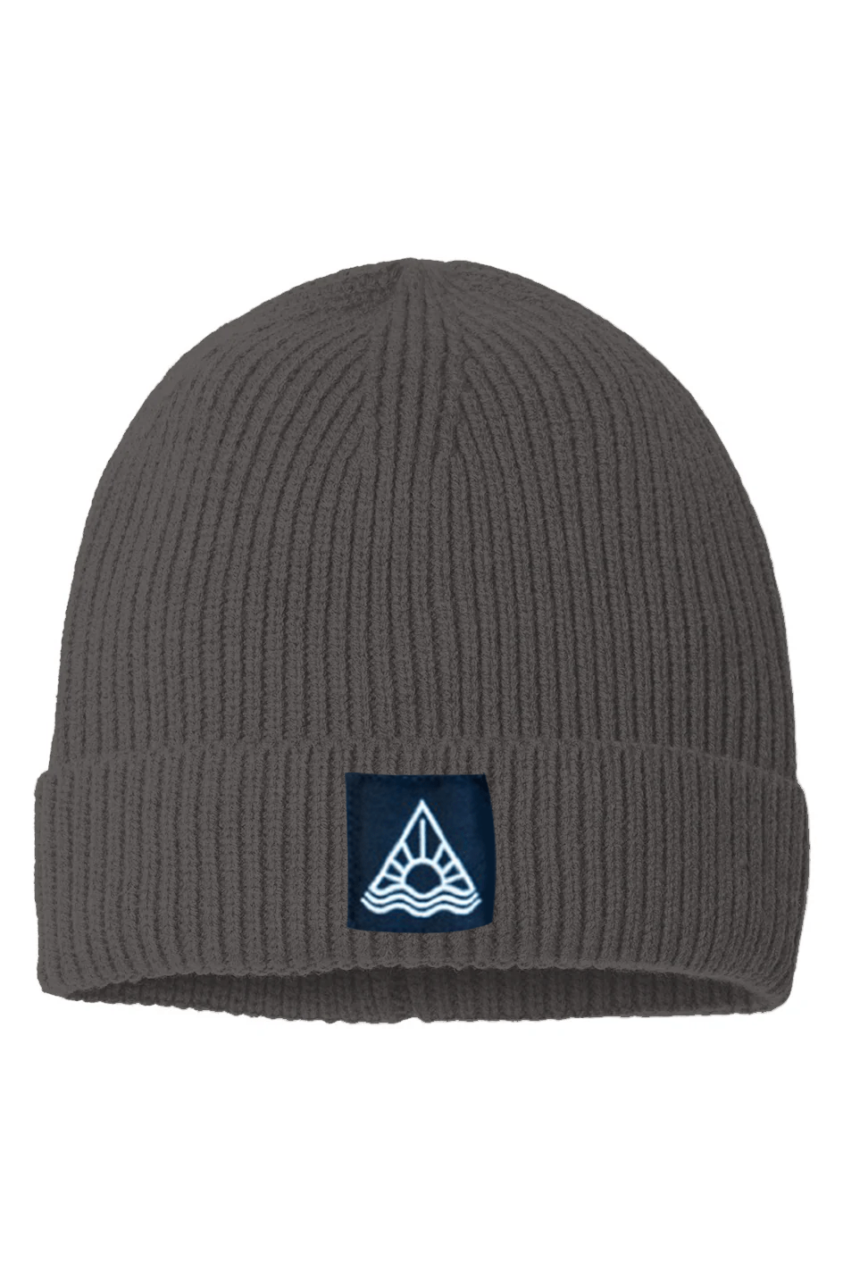 Sustainable Fine Rib Knit Beanie - Swash Peak