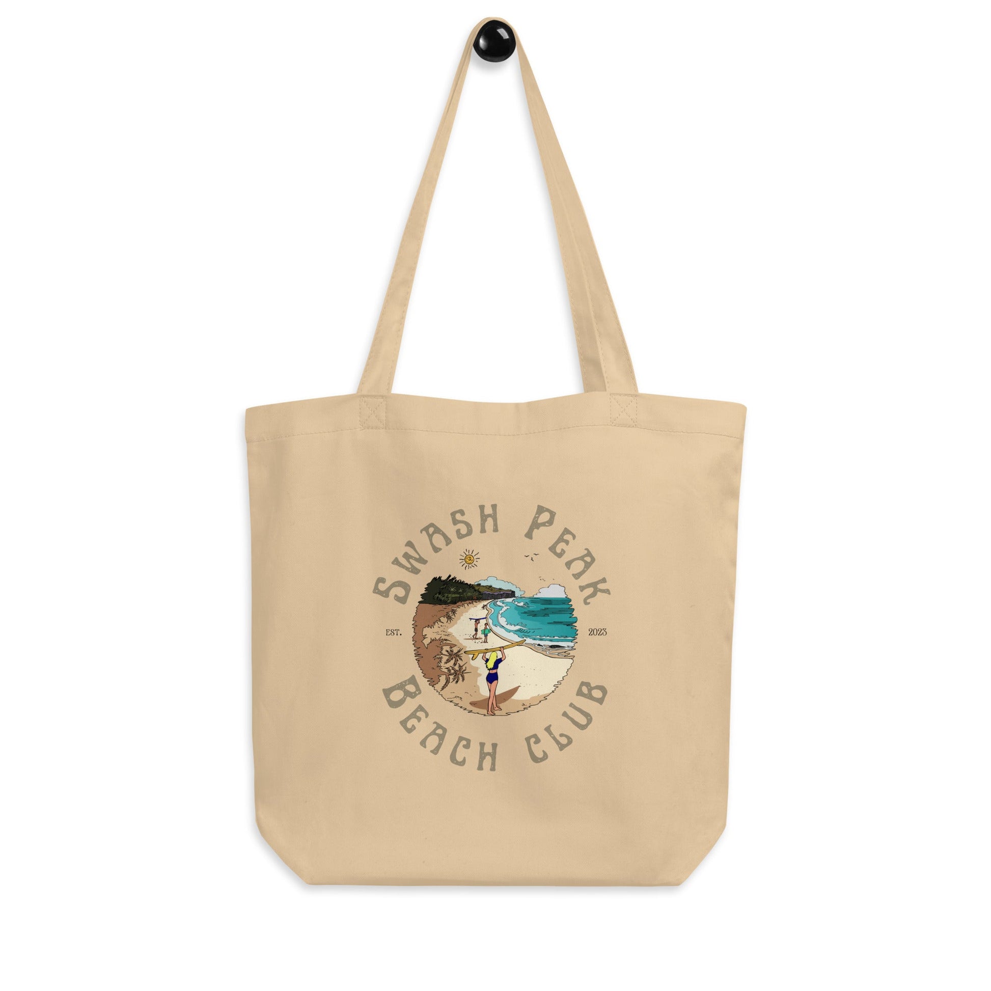Swash Peak Beach Club Eco Tote Bag - Swash Peak