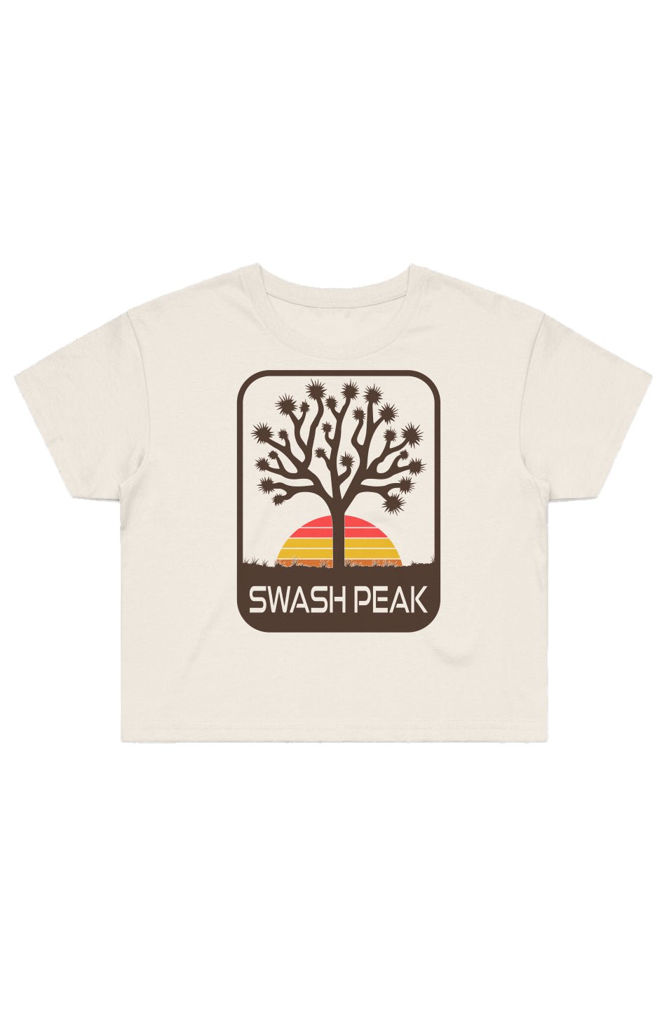 Swash Peak Joshua Tree Cropped Tee - Swash Peak