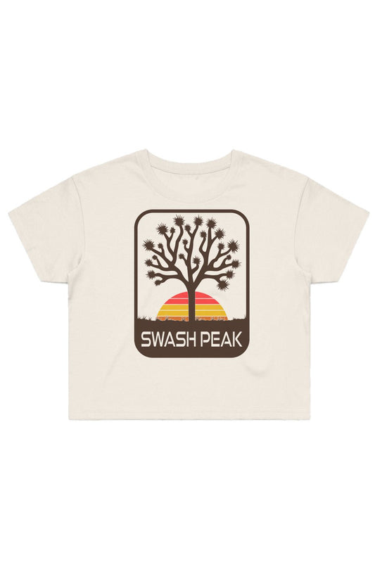 Swash Peak Joshua Tree Cropped Tee - Swash Peak