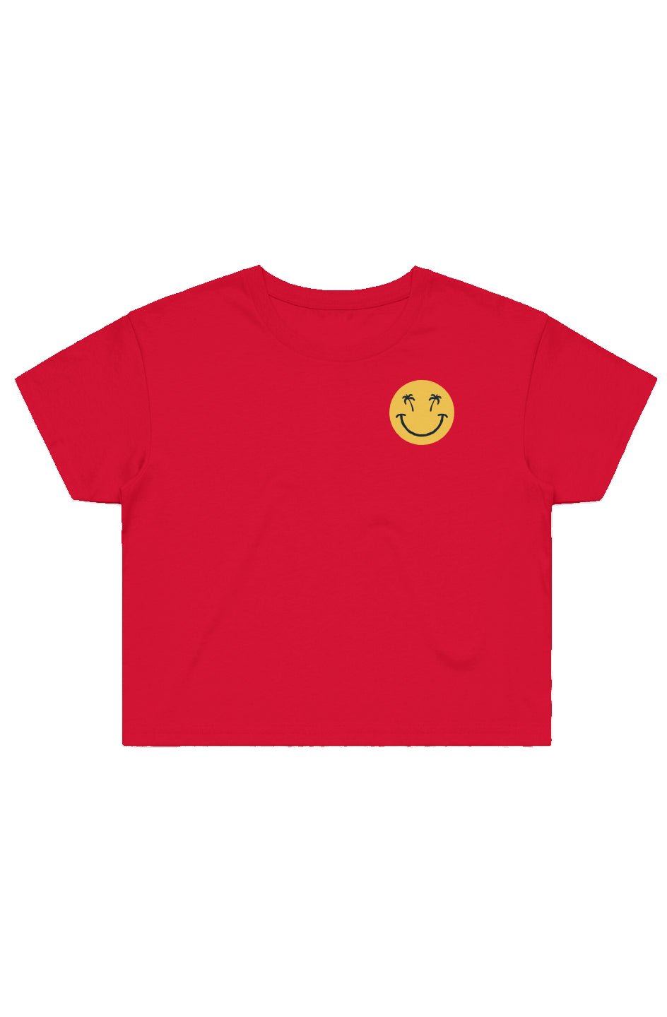 Swash Peak Smiley Cropped Tee - Swash Peak