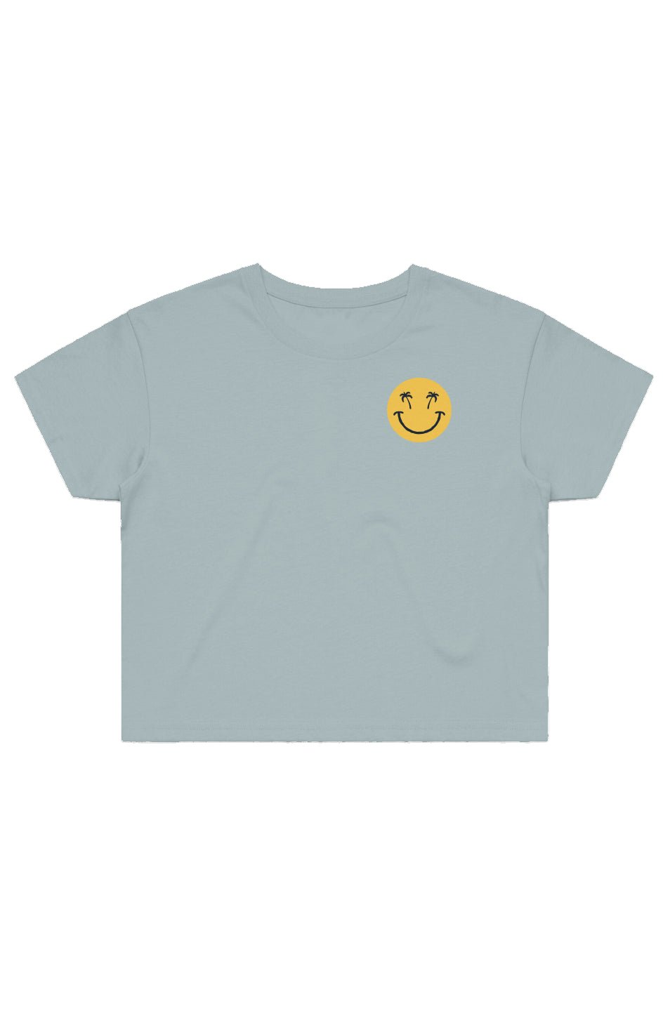 Swash Peak Smiley Cropped Tee - Swash Peak