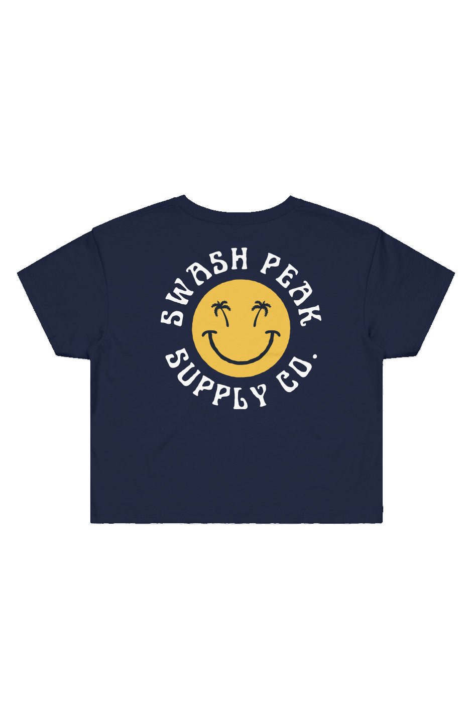 Swash Peak Smiley Cropped Tee - Swash Peak