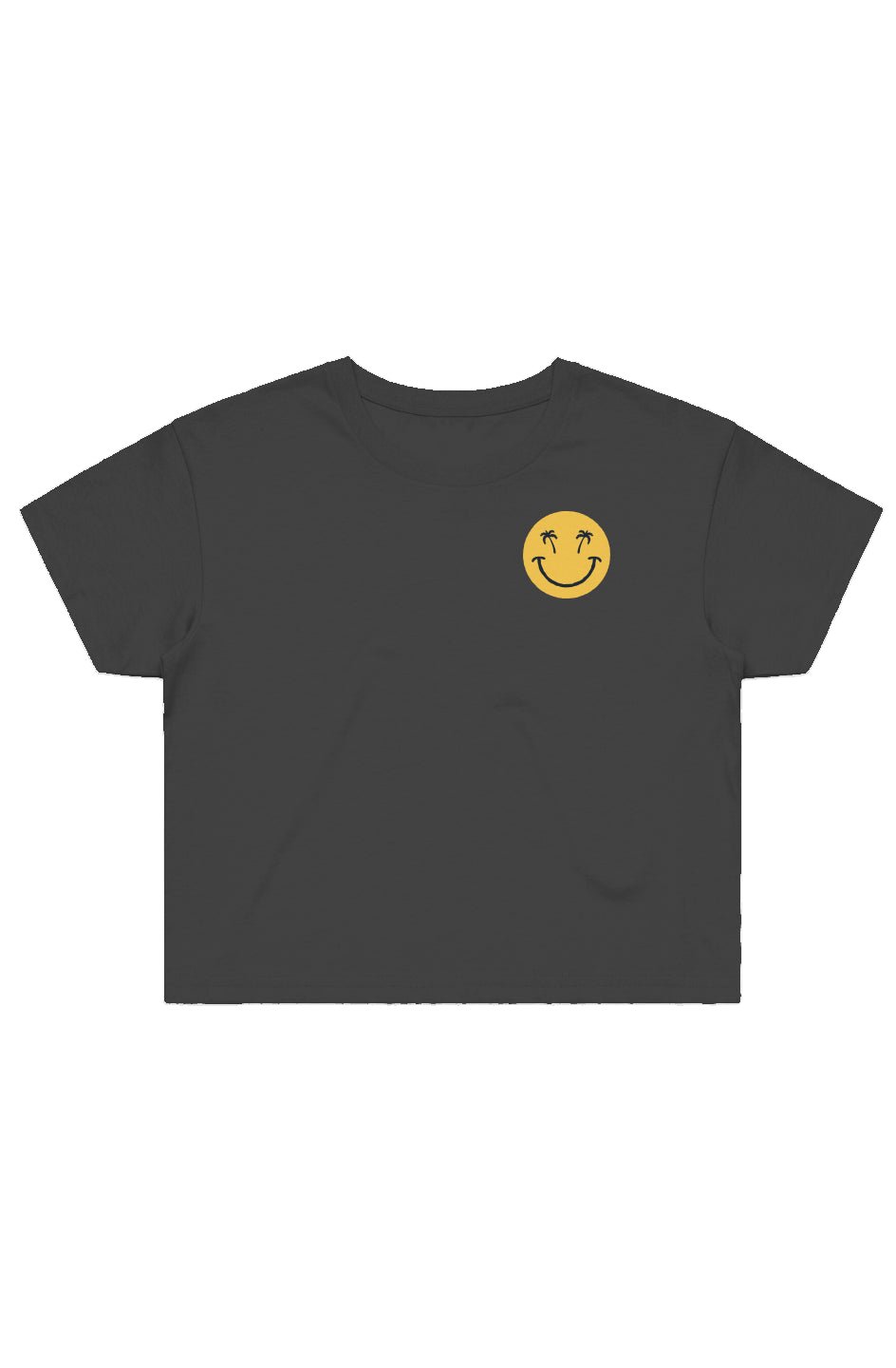 Swash Peak Smiley Cropped Tee - Swash Peak
