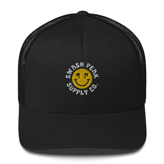 Swash Peak Smiley Trucker Hat - Swash Peak
