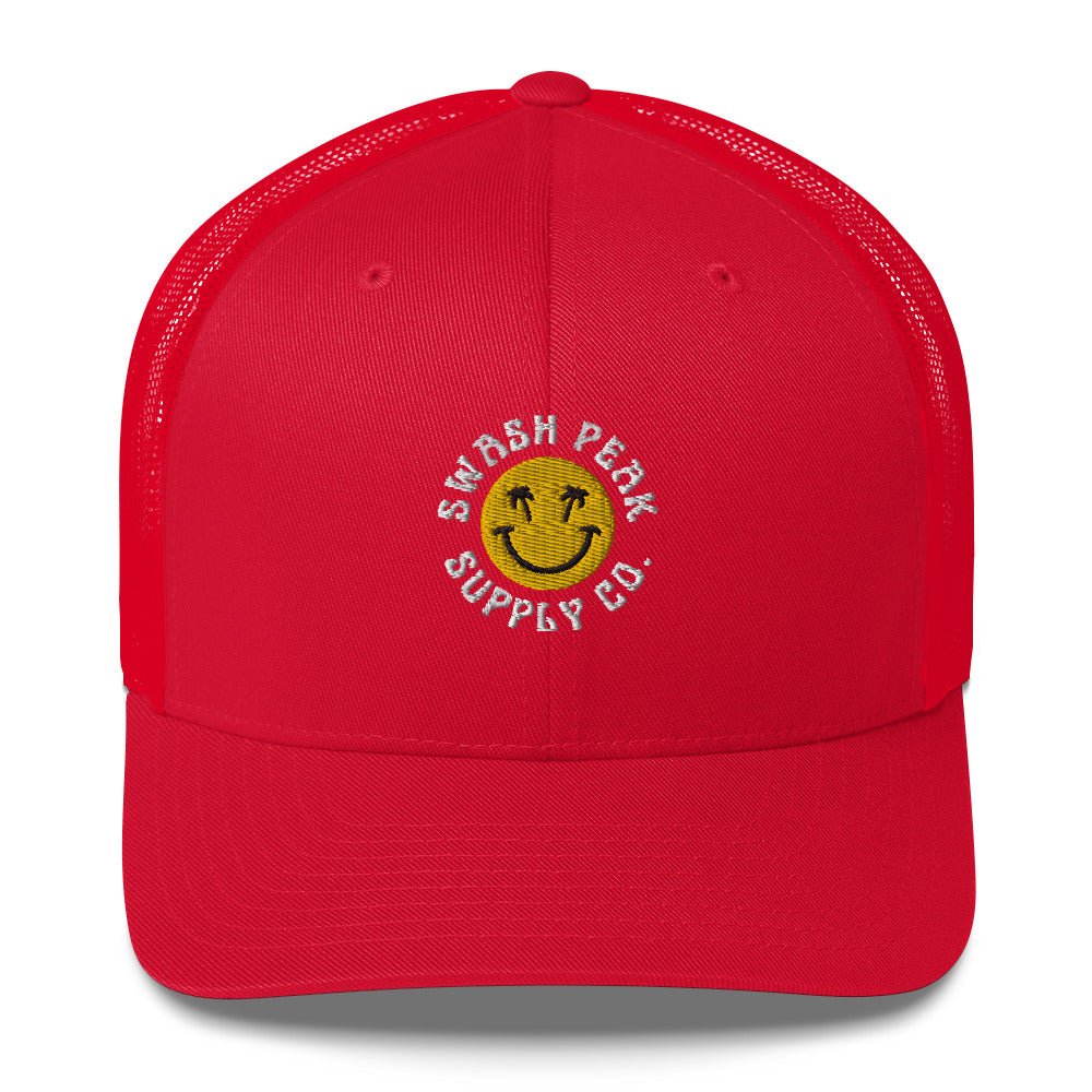 Swash Peak Smiley Trucker Hat - Swash Peak