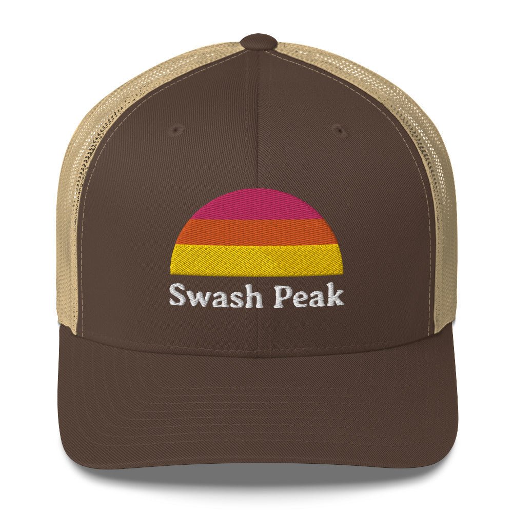 Swash Peak Sunset Trucker Hat - Swash Peak