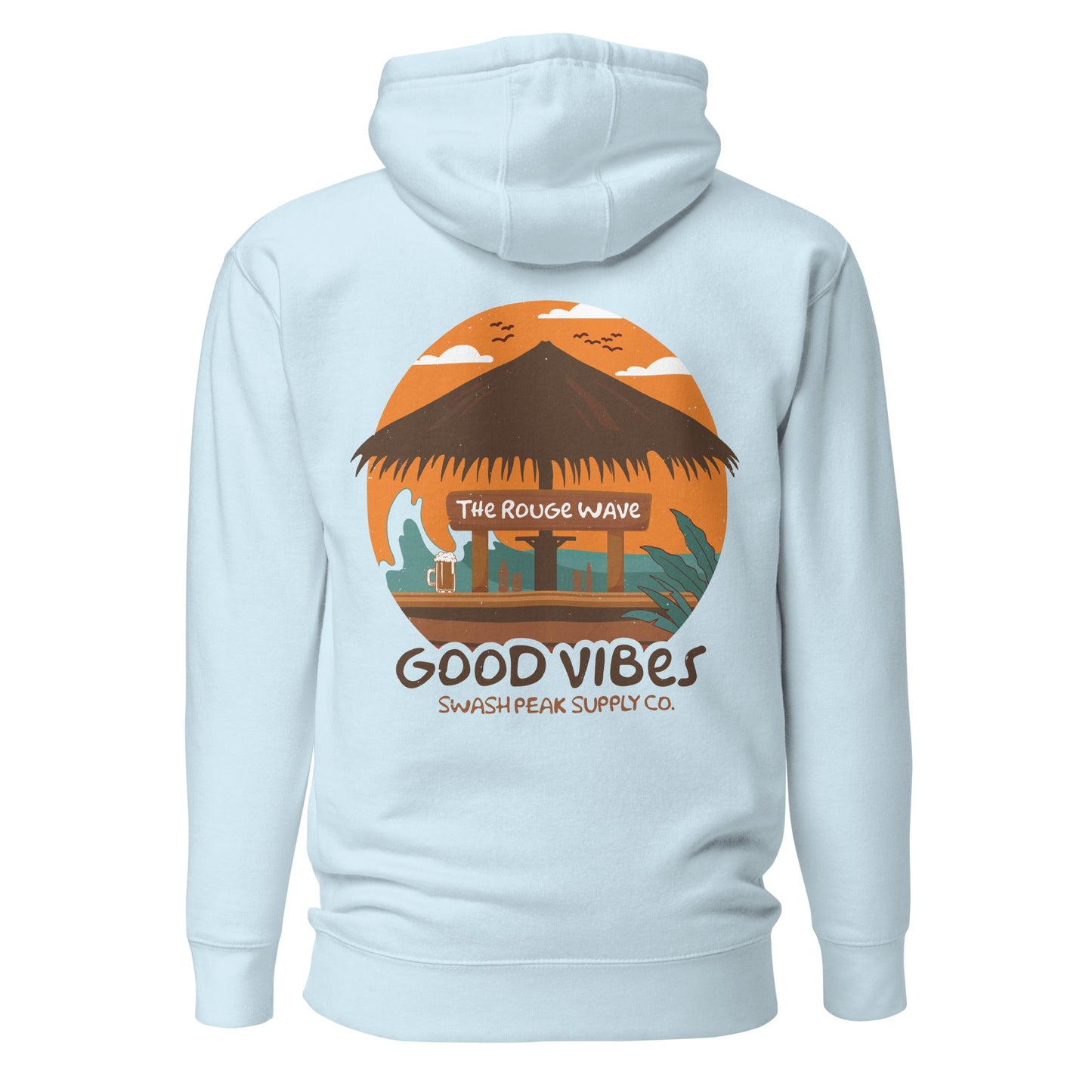 The Rogue Wave Unisex Hoodie - Swash Peak