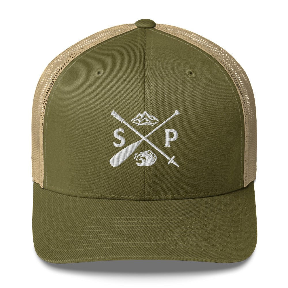 The S and P Trucker Hat - Swash Peak