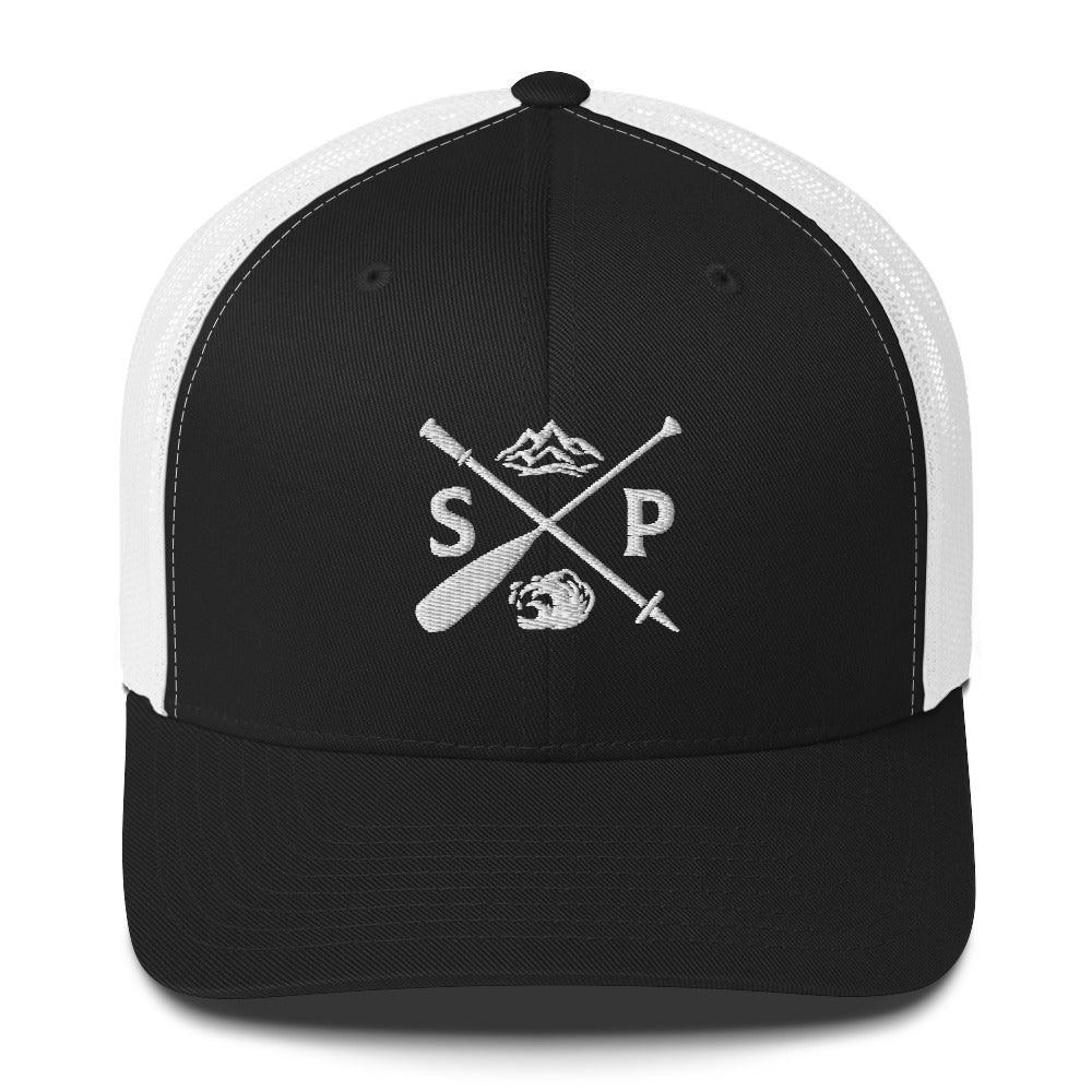 The S and P Trucker Hat - Swash Peak