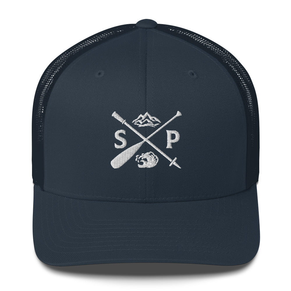 The S and P Trucker Hat - Swash Peak