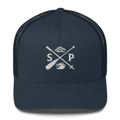 The S and P Trucker Hat - Swash Peak