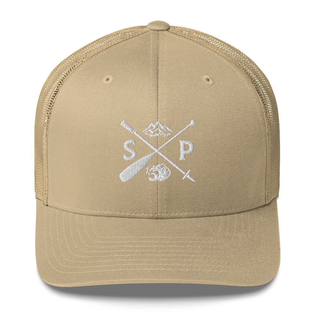 The S and P Trucker Hat - Swash Peak