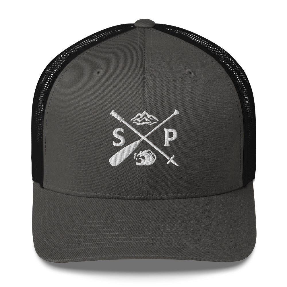 The S and P Trucker Hat - Swash Peak