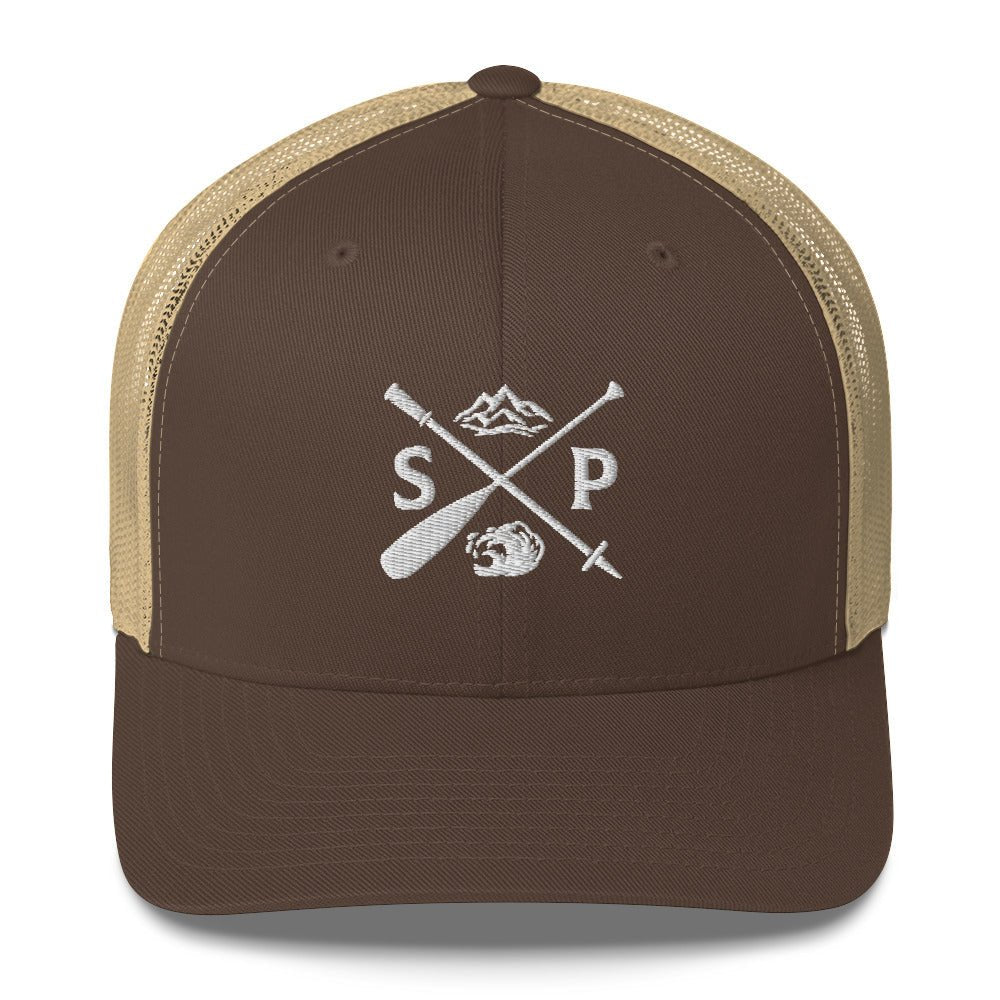 The S and P Trucker Hat - Swash Peak