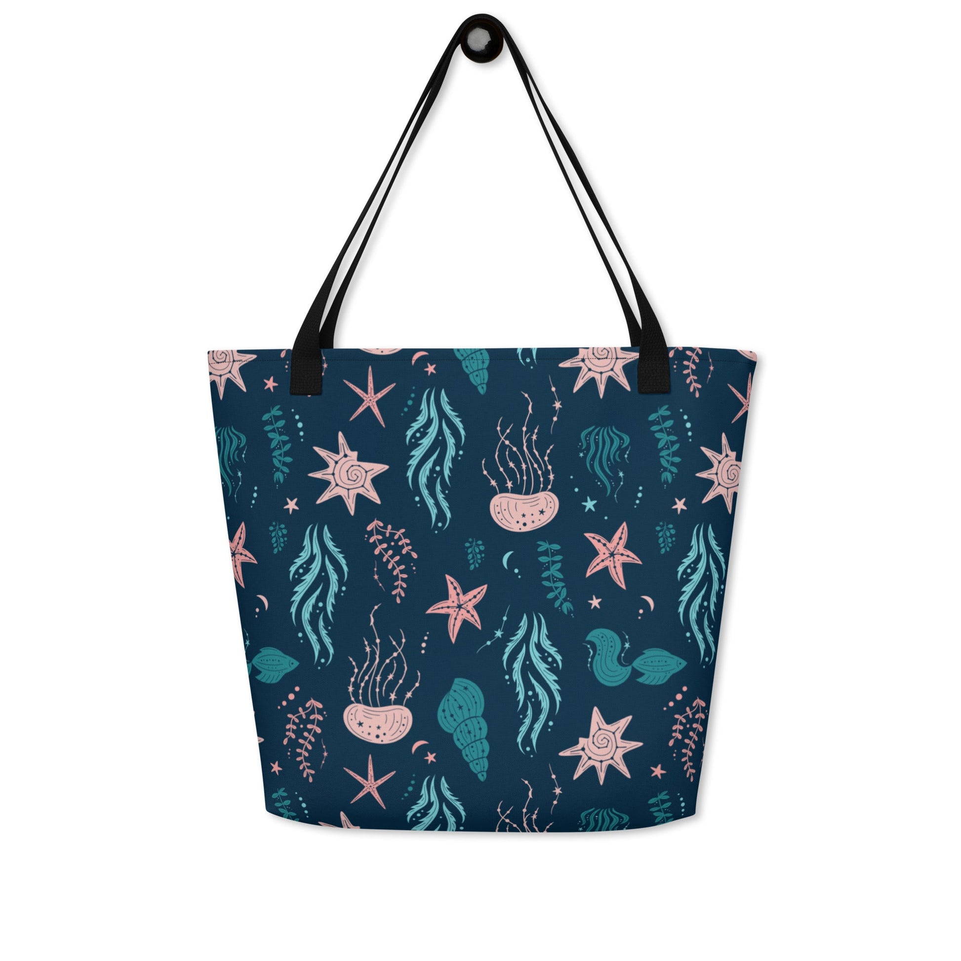 Underwater Views Large Tote Bag w/ Pocket - Swash Peak