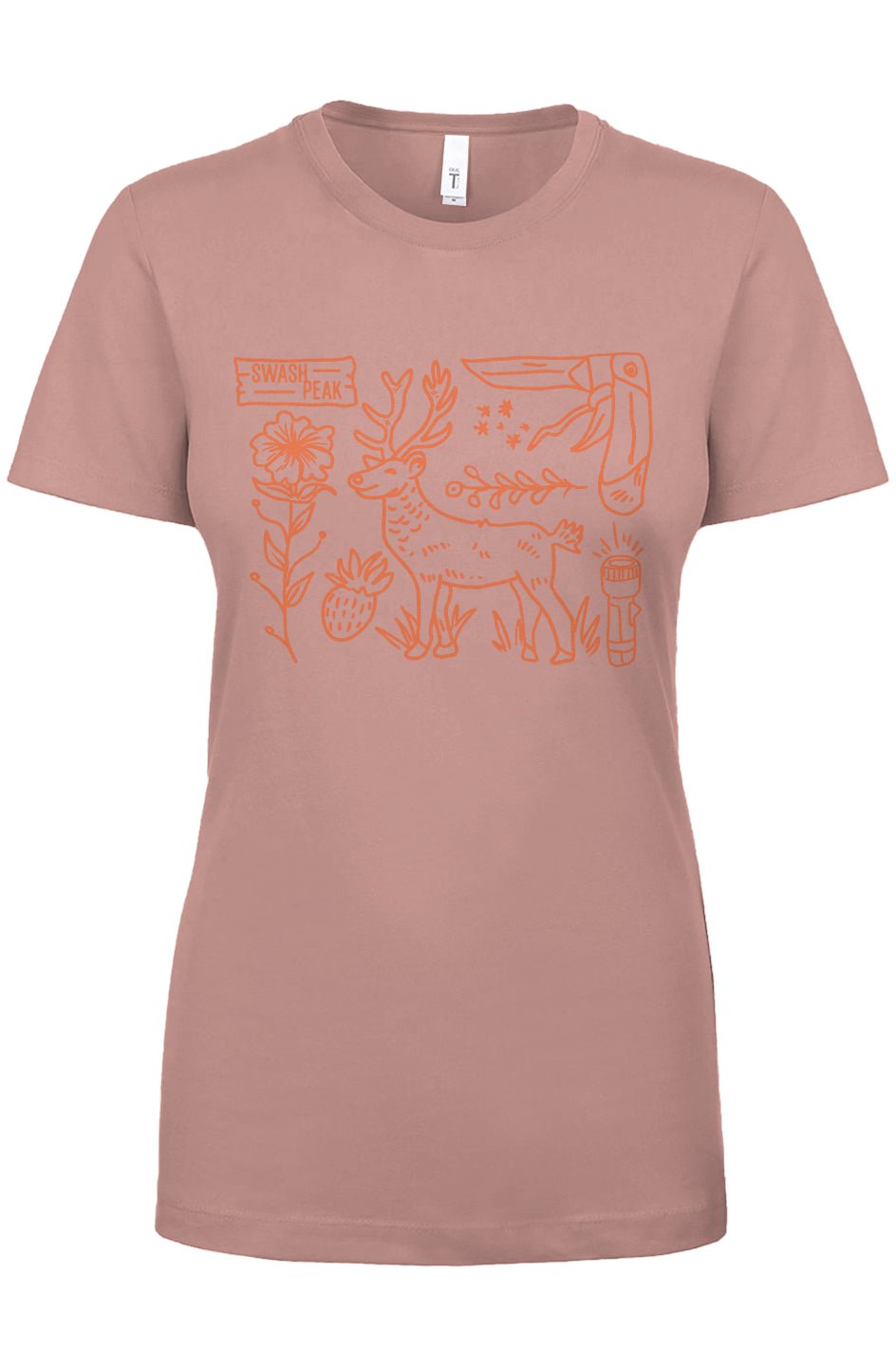 Wild Deer Women's Tee - Swash Peak